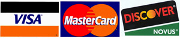 visa mastercard discover logo