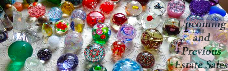 Paper weight collection, Upcoming and previous sales