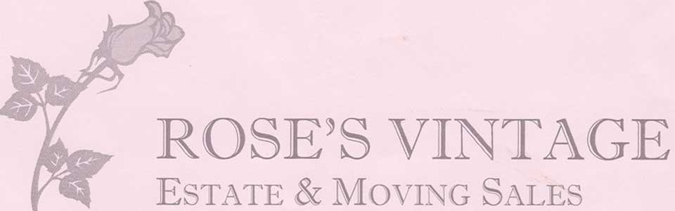 Roses Vintage text header